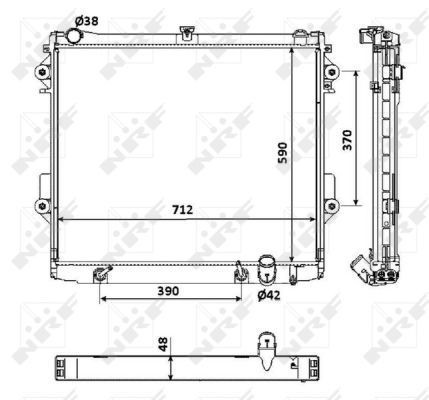 Radiator NRF