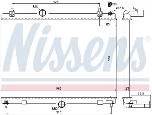 Radiator NISSENS