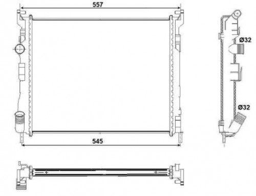 Radiator NRF