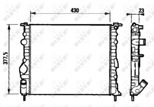 Radiator NRF