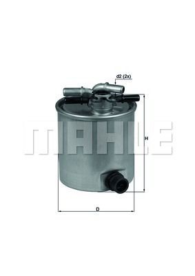 Fuel filter KNECHT