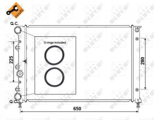 Radiator NRF