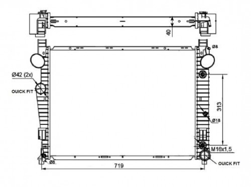 Radiator NRF