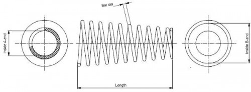 Coil spring MONROE