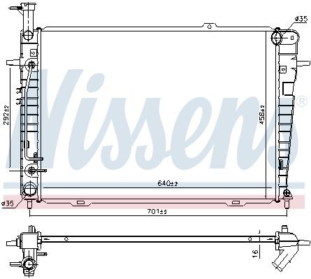 Radiator NISSENS