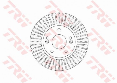 Brake disc TRW