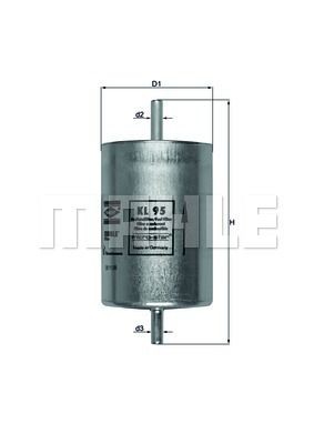 Fuel filter KNECHT