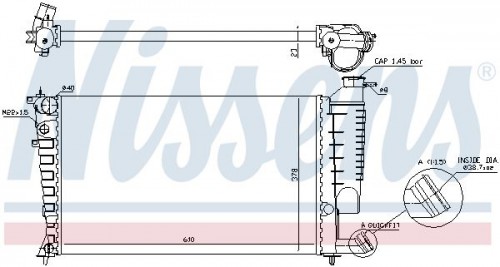 Radiator NISSENS