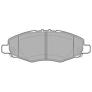 Brake pad set DELPHI