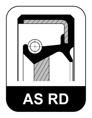 Oil seal, crankshaft ELRING