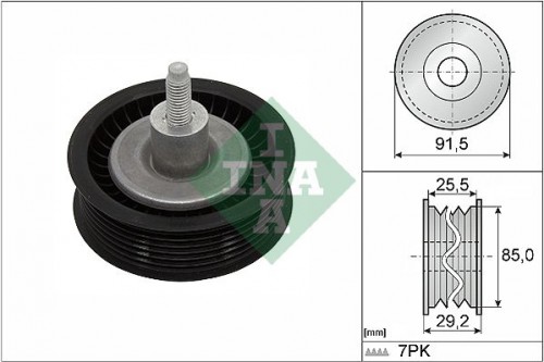 Guided roller / reversing roller V-belts INA