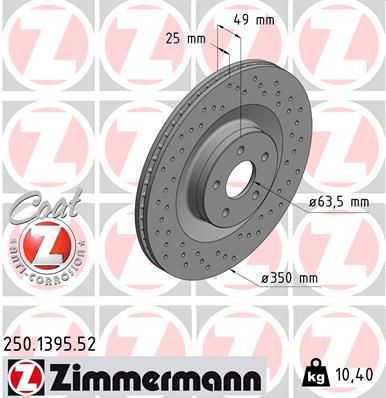 Brake disc ZIMMERMANN