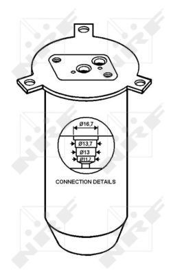 Dryer, air conditioning NRF