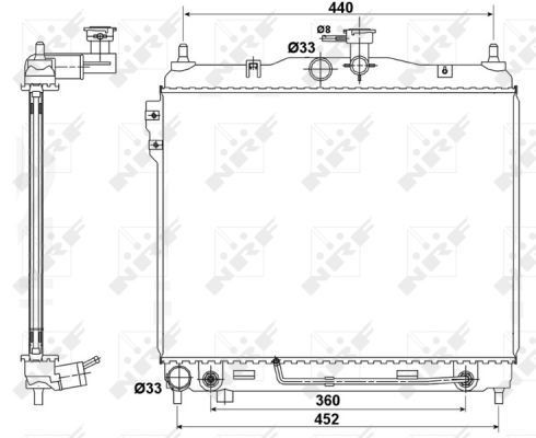 Radiator NRF