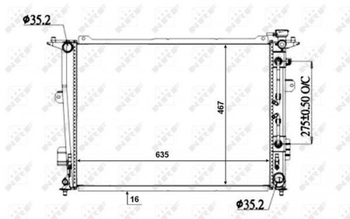 Radiator NRF