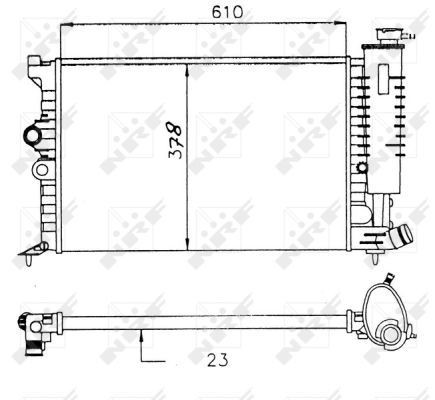 Radiator NRF