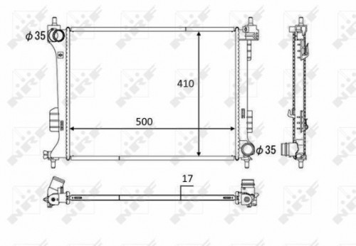 Radiator NRF