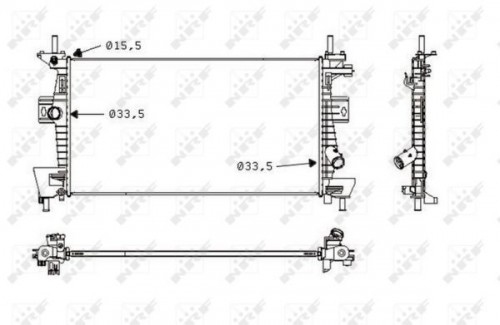 Radiator NRF