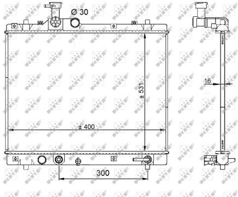 Radiator NRF