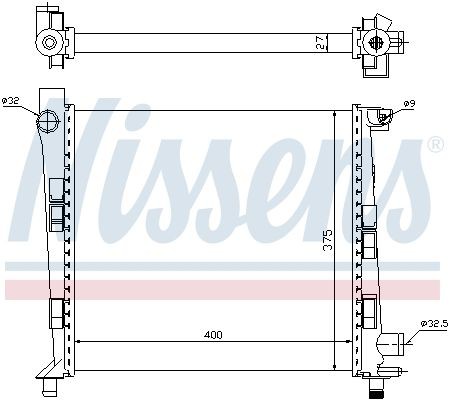 Radiator NISSENS