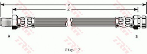 Brake hose TRW