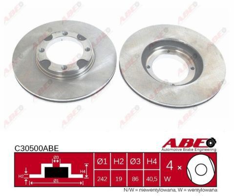 Brake disc ABE