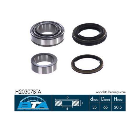 Wheel bearing set BTA