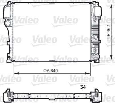 Radiator VALEO