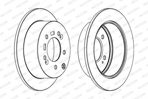 Brake disc FERODO