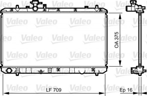 Radiator VALEO