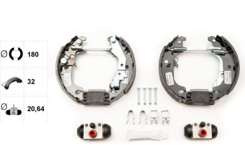 Brake shoe set TEXTAR