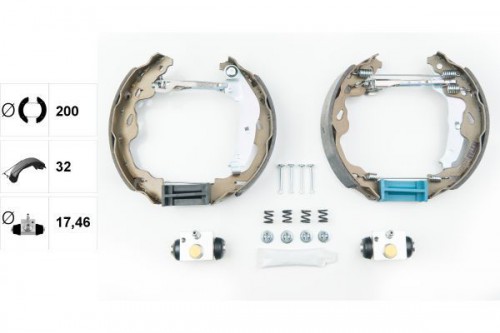 Brake shoe set TEXTAR