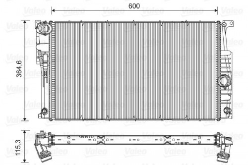 Radiator VALEO