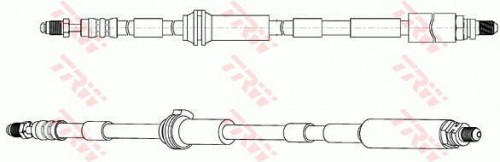 Brake hose TRW