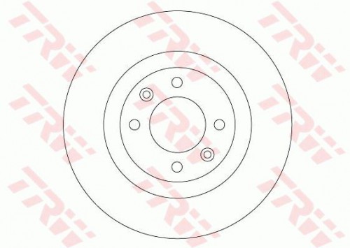 Brake disc TRW