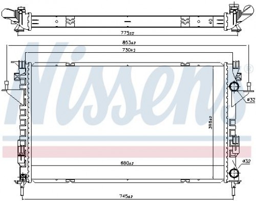 Radiator NISSENS