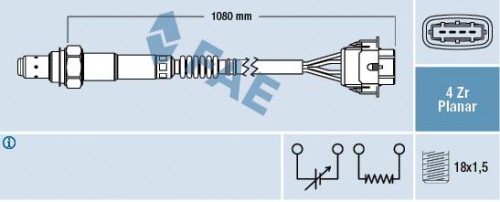 Lambda sensor FAE