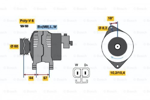 Dynamo / Alternator BOSCH