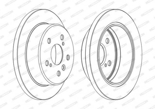 Brake disc FERODO