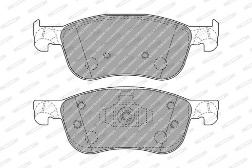 Brake pad set FERODO