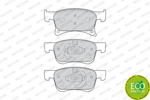 Brake pad set FERODO