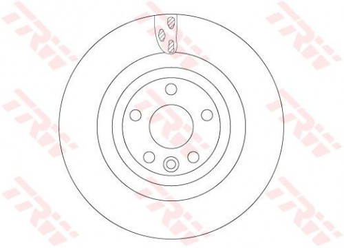 Brake disc TRW