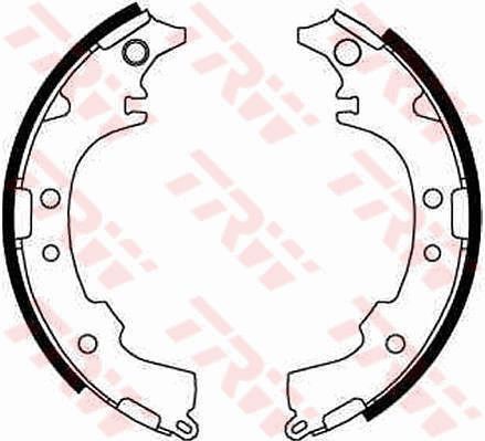 Brake shoe set TRW