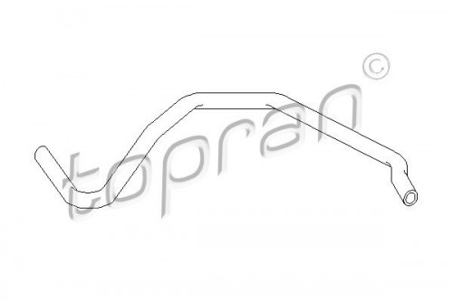 Radiator hose TOPRAN